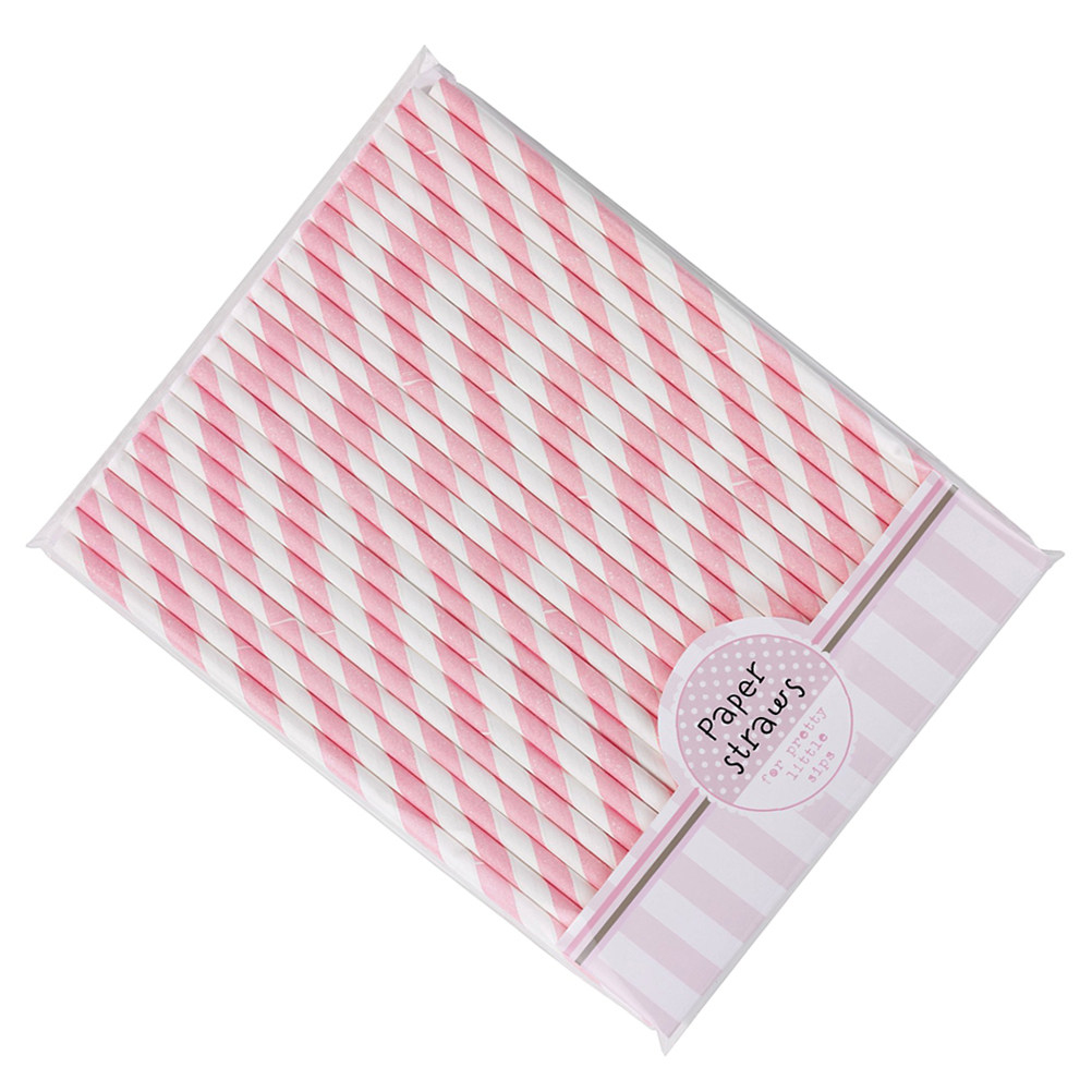 30Pcs Colorful Paper Striped S - огляд і ціна Paper Straw Color