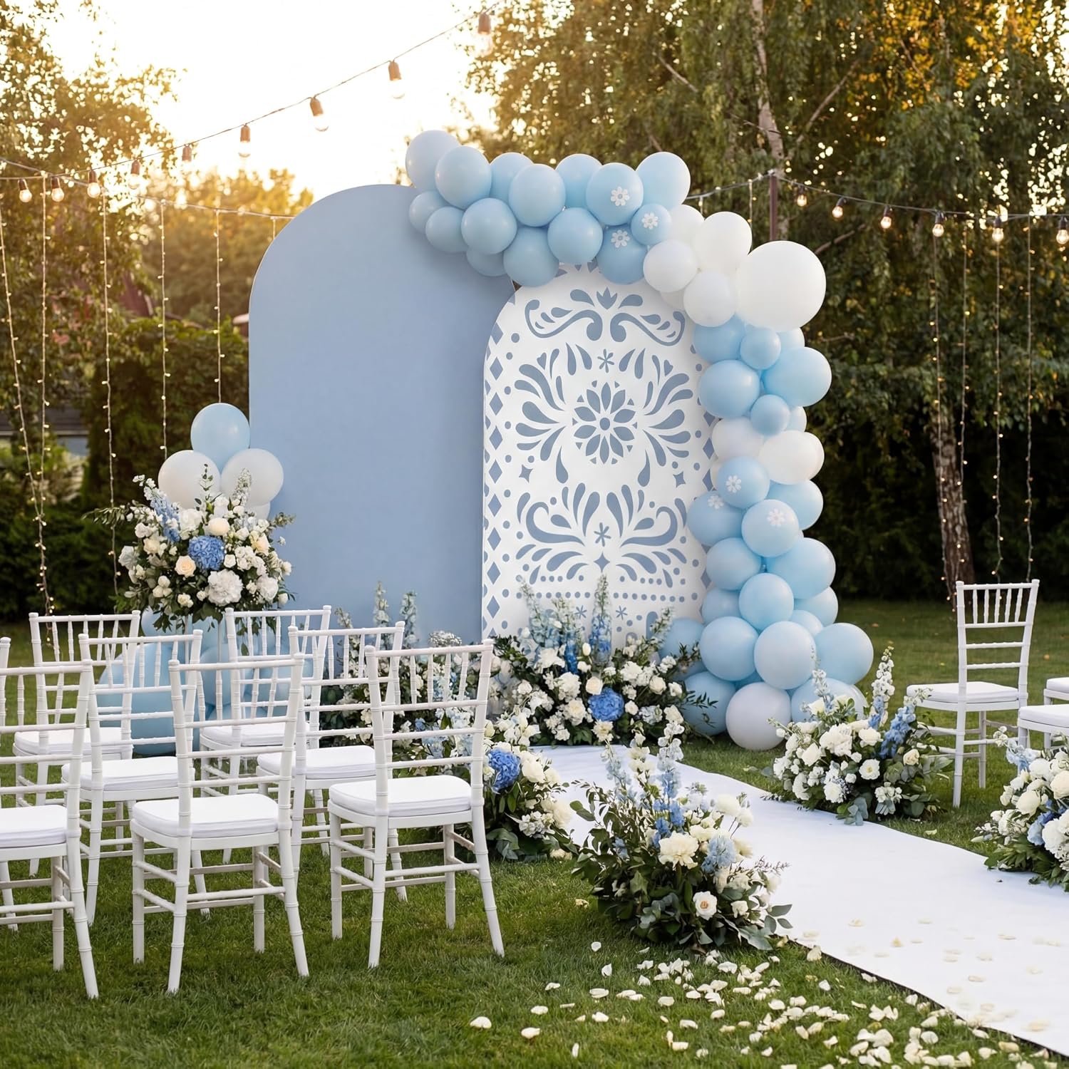 Custom 2-sided Mexico Cielito  - огляд і ціна Dessert Table Backdrop