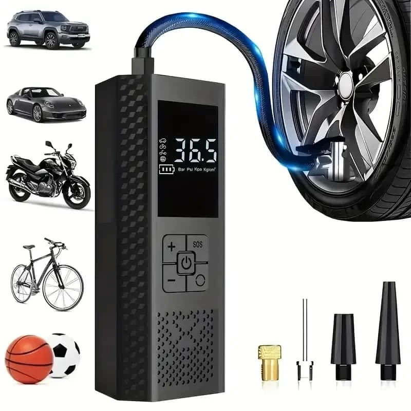 Portable 150 PSI Air Pump with - огляд і ціна Led Balloon Light
