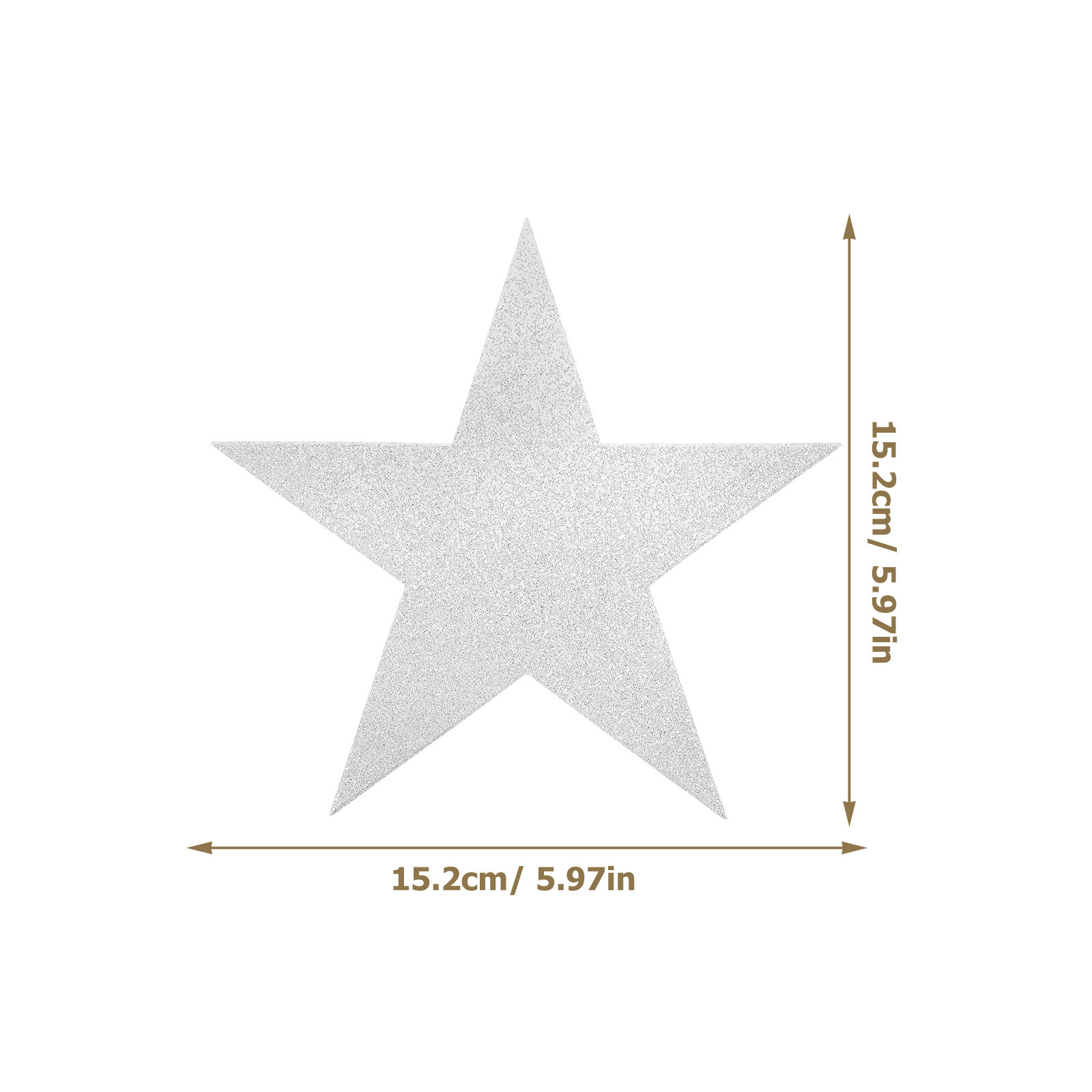 50Sheets Glitter Star Cutouts  - огляд і ціна Papercraft Supply Confetti