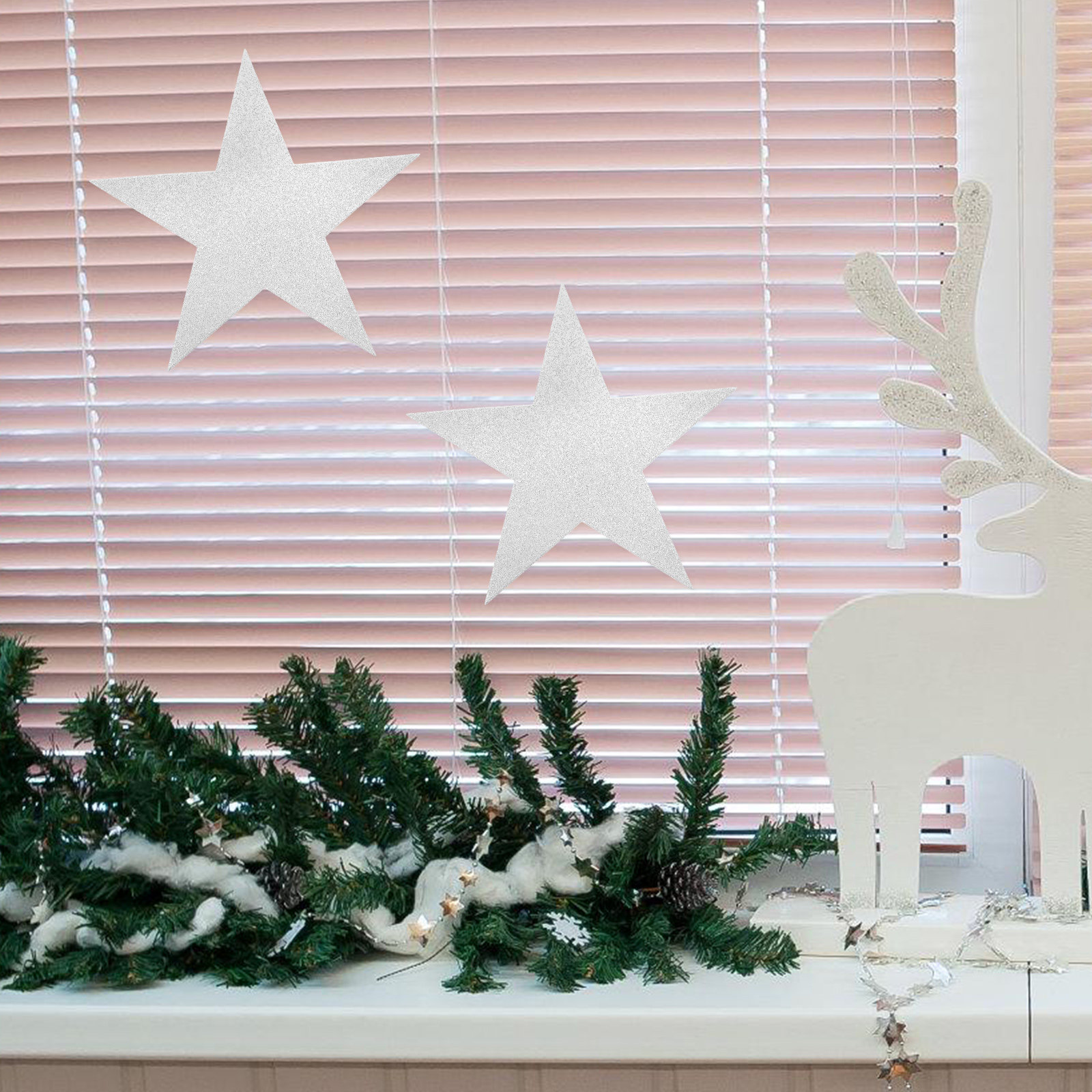 50Sheets Glitter Star Cutouts  - огляд і ціна Papercraft Supply Confetti