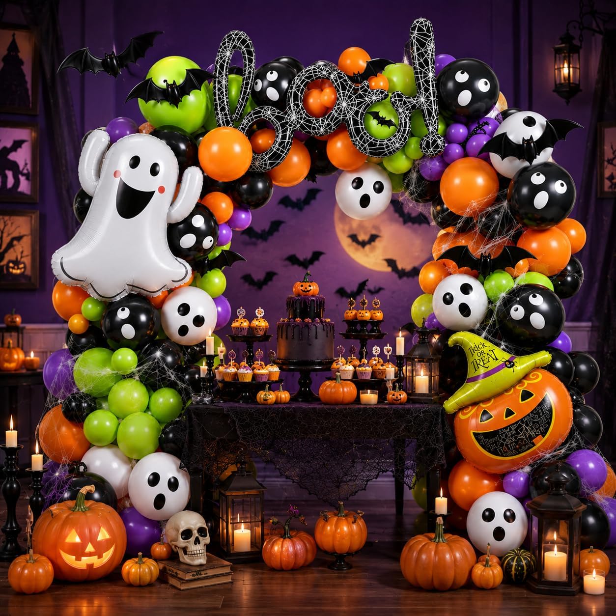184Pcs Halloween Balloon Arch  - огляд і ціна Balloon Arch Kit