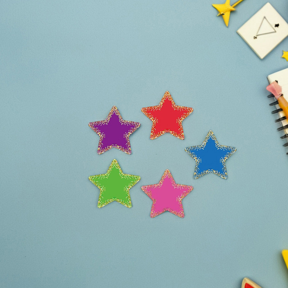 1Set Colorful Star Paper Cutou - огляд і ціна Papercraft Supply Confetti