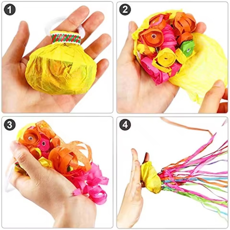 Colorful Hand Throw Confetti P - огляд і ціна Confetti Cannon Tube