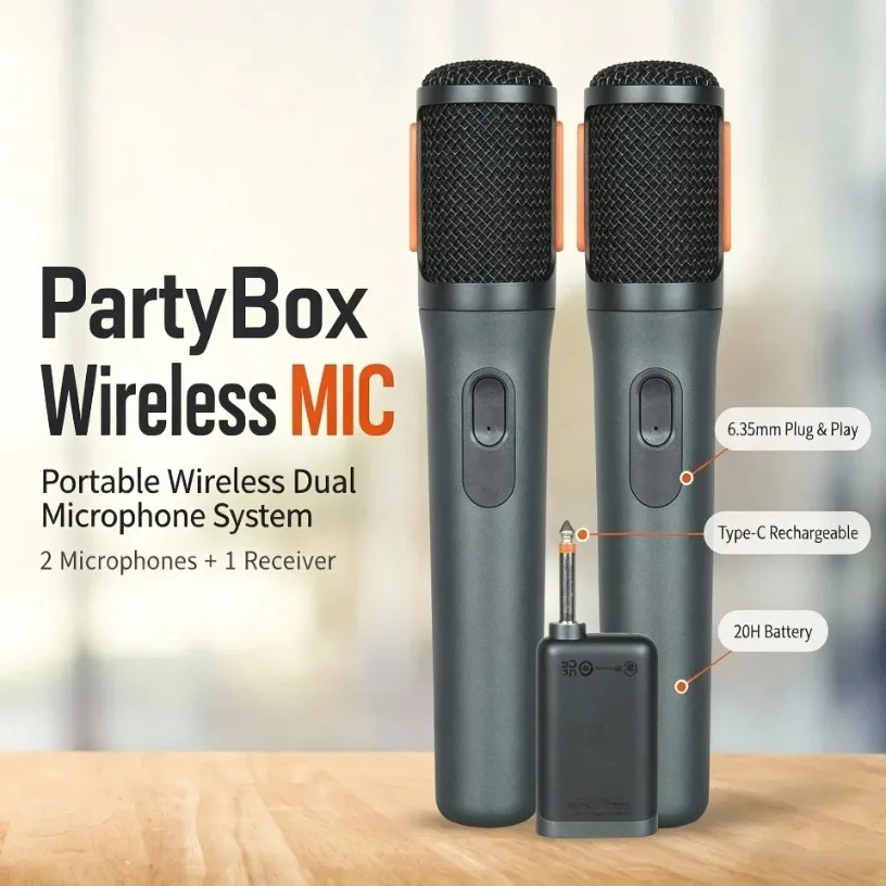 Wireless Microphone Dual Handh - огляд і ціна Event & Party Supply