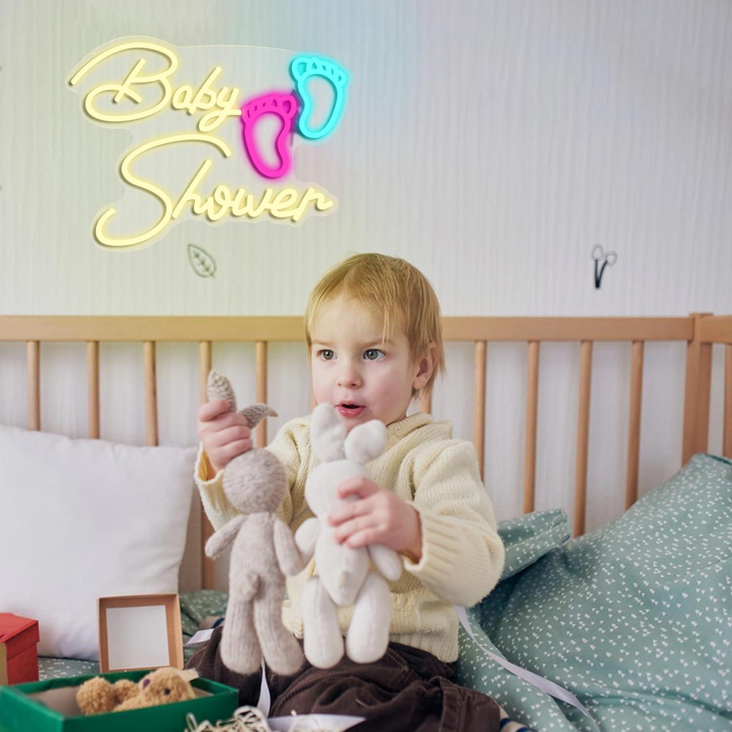 Baby Shower Neon Sign Oh Baby  - огляд і ціна Neon Sign Party