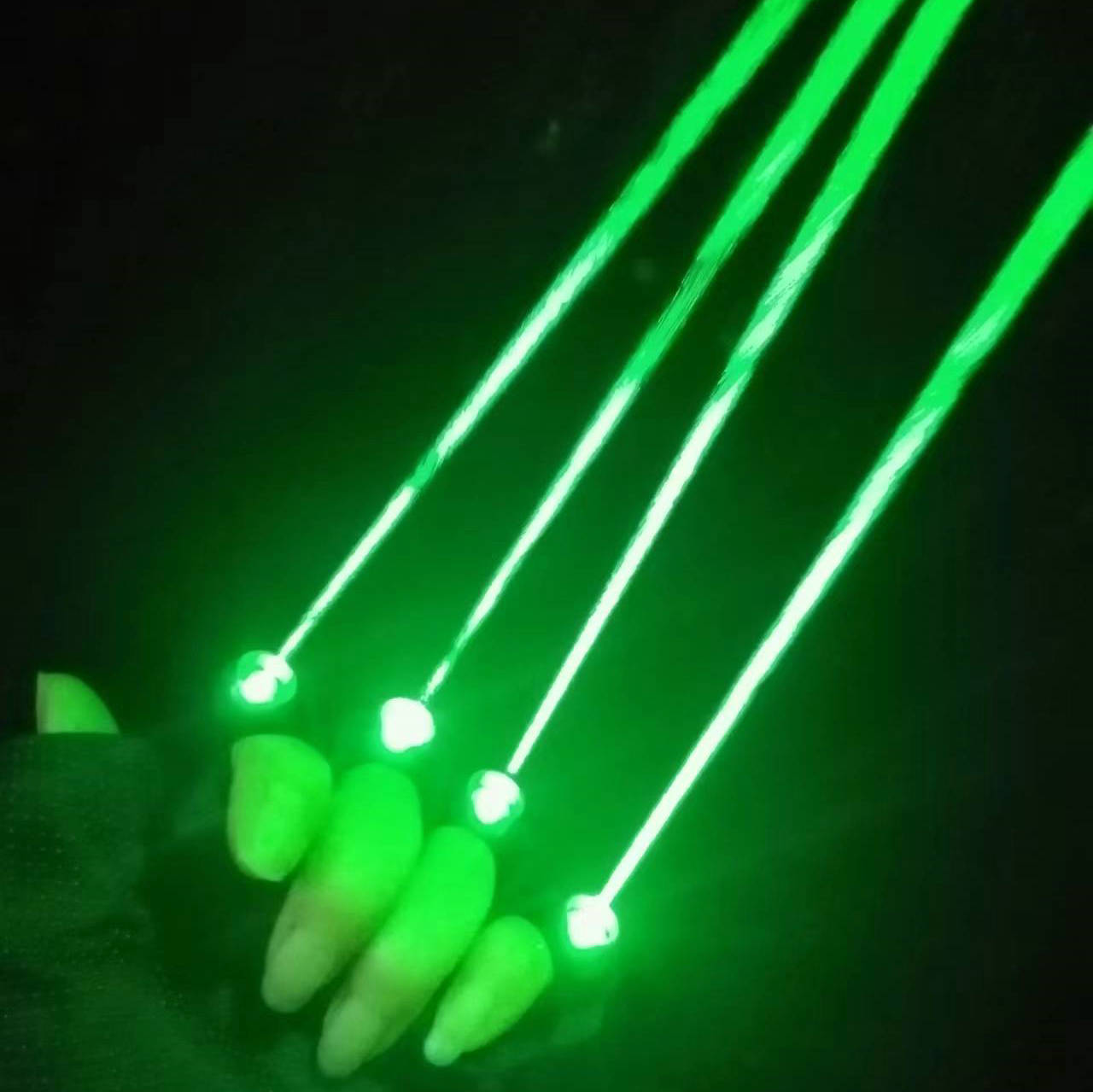 Green Laser Gloves 650nm Laser - огляд і ціна Event Party Dj