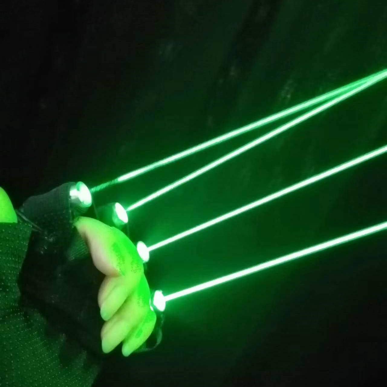 Green Laser Gloves 650nm Laser - огляд і ціна Event Party Dj