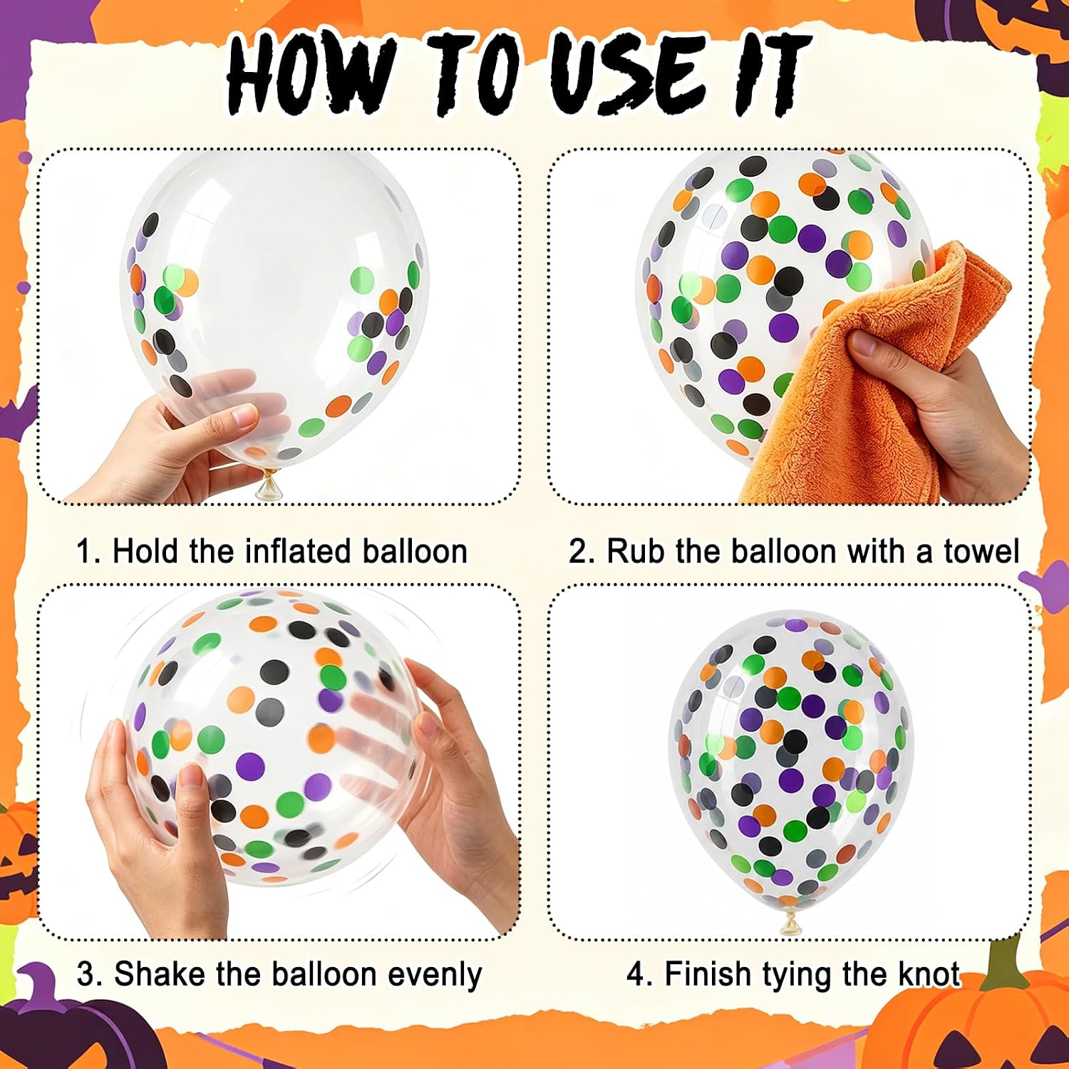 Halloween Balloon Arch Kit wit - огляд і ціна Balloon Arch Kit
