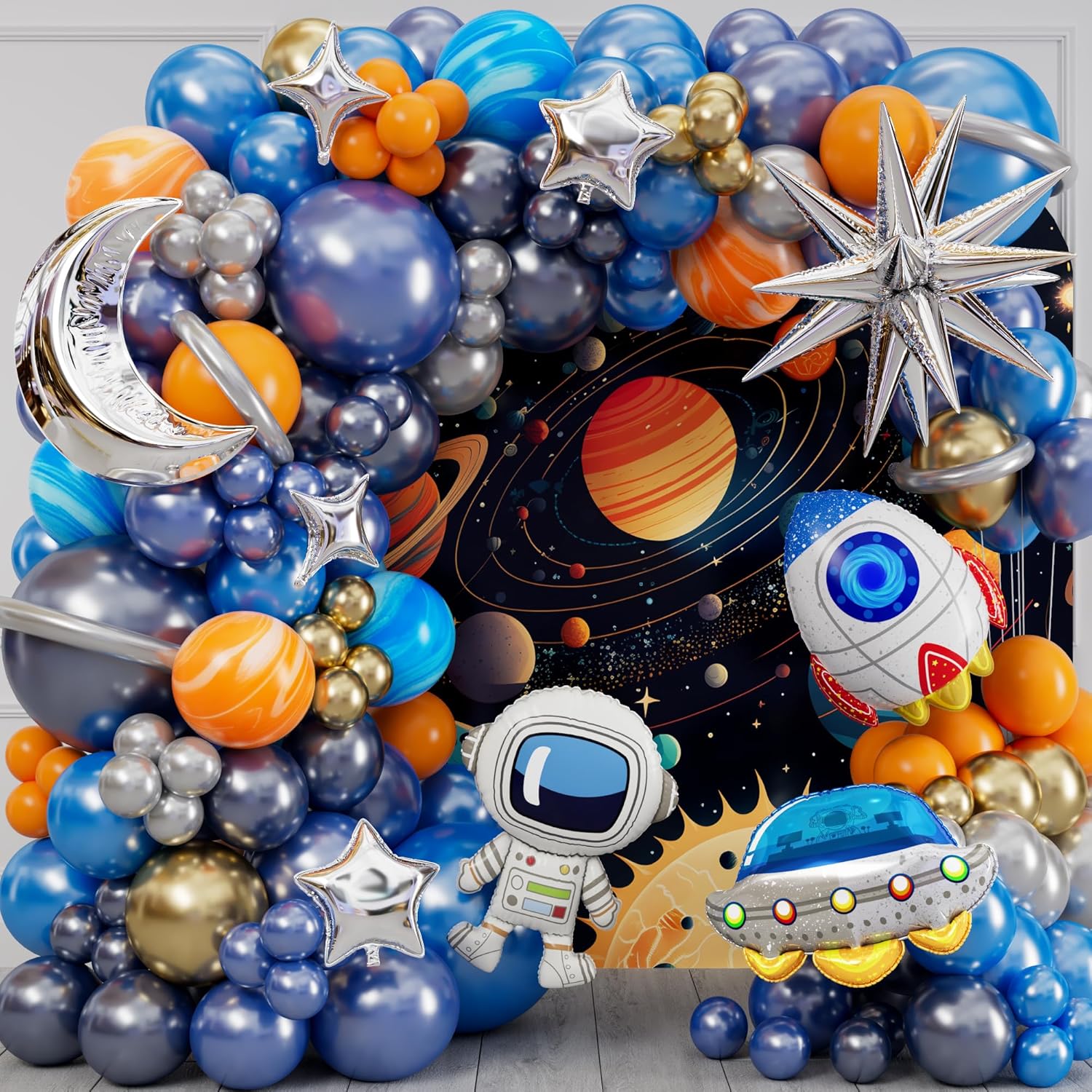 The Outer Space To The Moon Bl - огляд і ціна Balloon Arch Kit