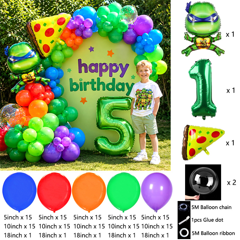 Kids Party Ninja Turtles Ballo - огляд і ціна Balloon Arch Kit