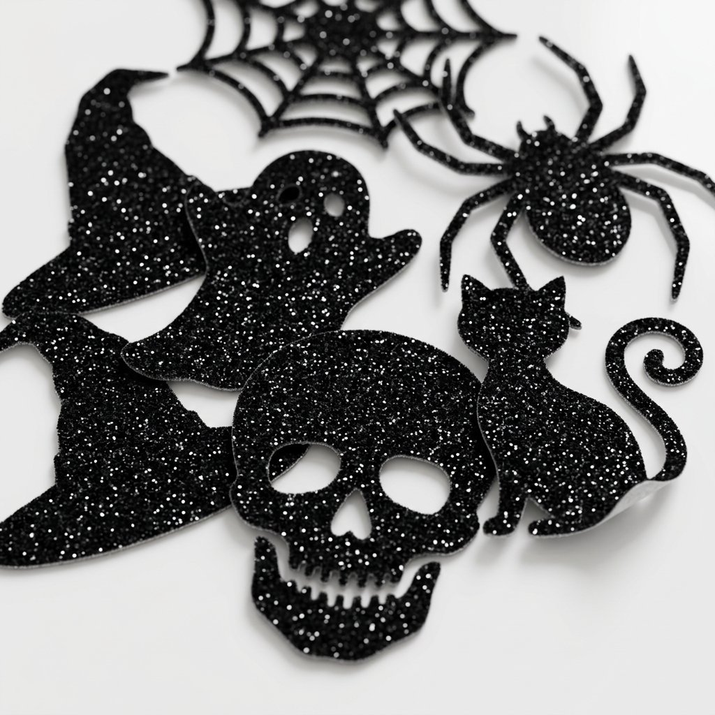 Halloween Confetti 120Pcs Glit - огляд і ціна Papercraft Supply Confetti
