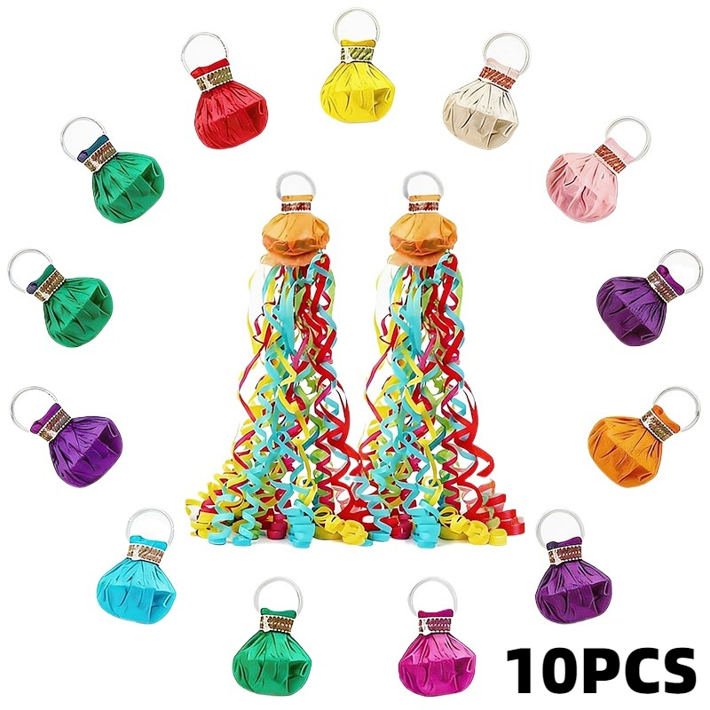 10PCS Colorful Hand Throw Conf - огляд і ціна Confetti Cannon Tube