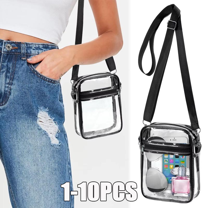 1-10PCS Women Clear Crossbody  - огляд і ціна Event & Party Supply