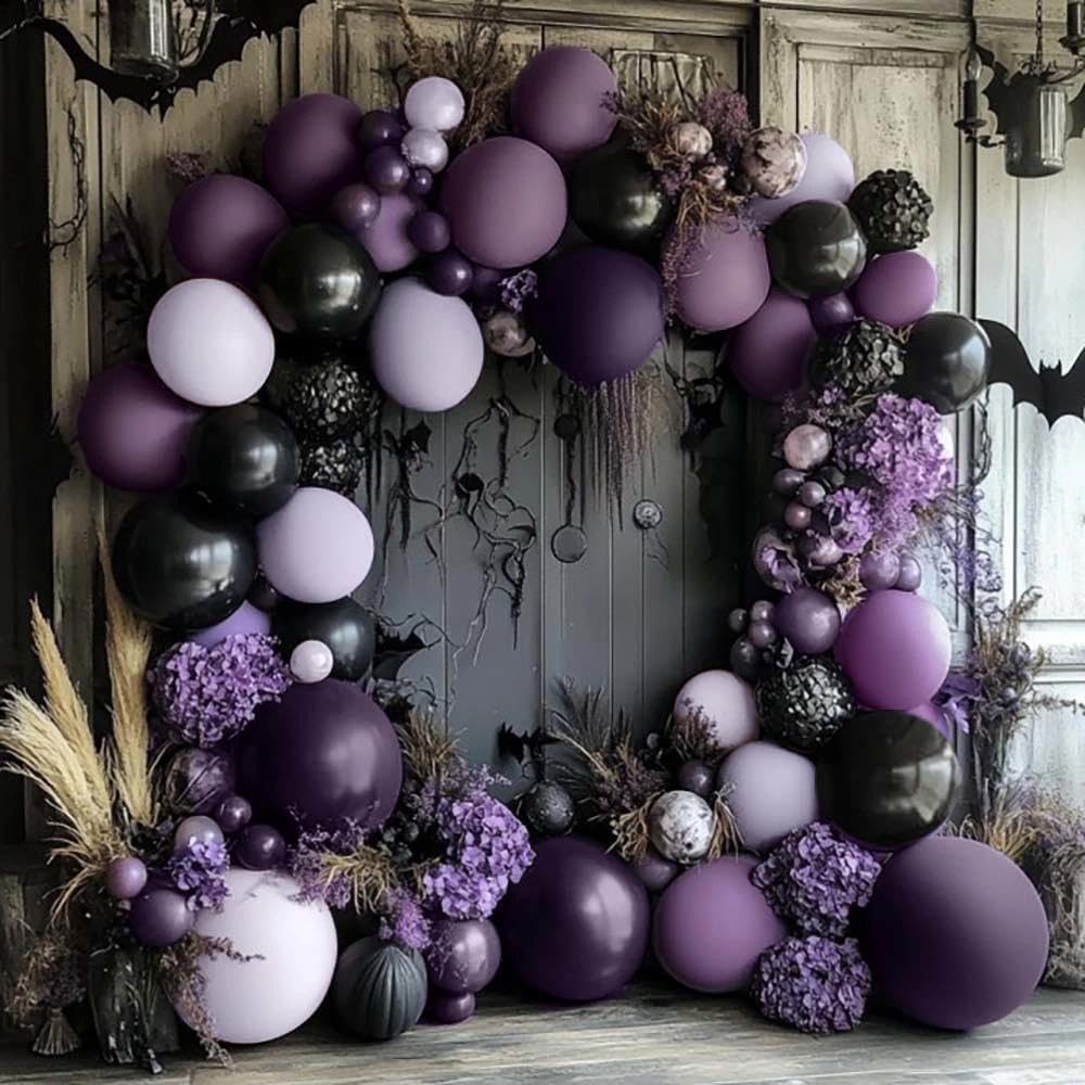 Black Purple Balloon Arch Kit  - огляд і ціна Balloon Arch Kit