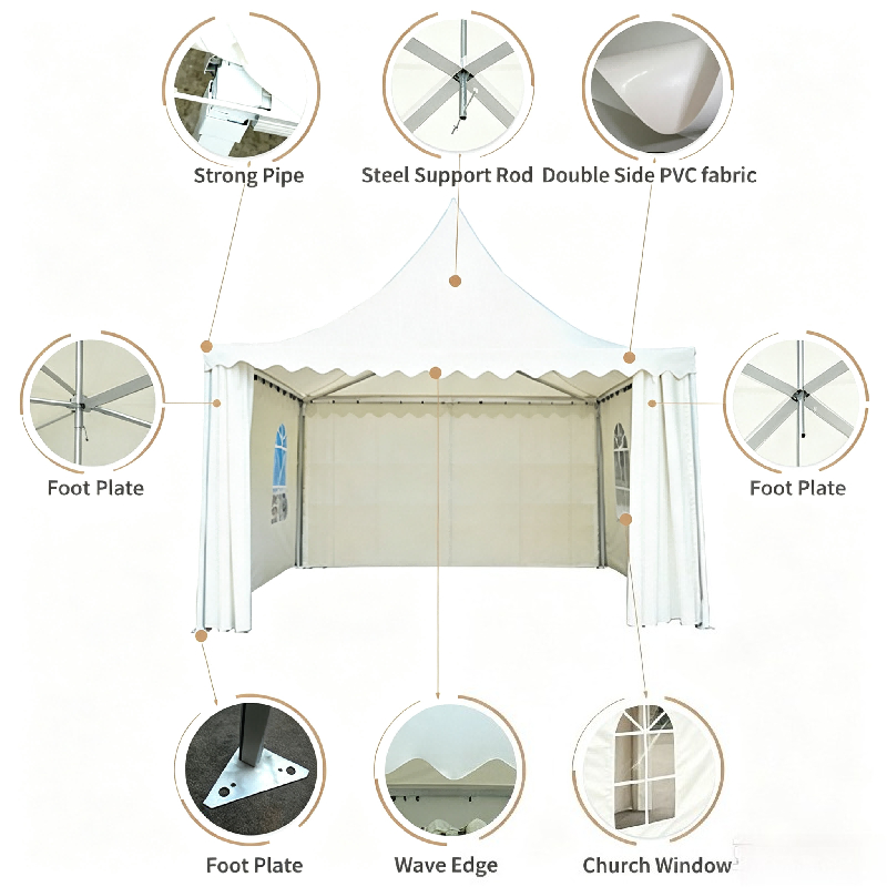 Customizable White Pagoda Tent - огляд і ціна Event & Party Supply
